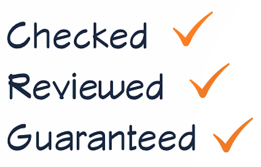 Checked Reviewed Guaranteed